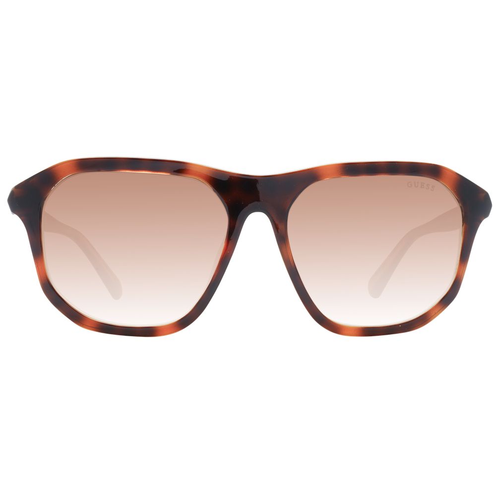 Guess Brown Plastic Sunglasses - Luxe Nova