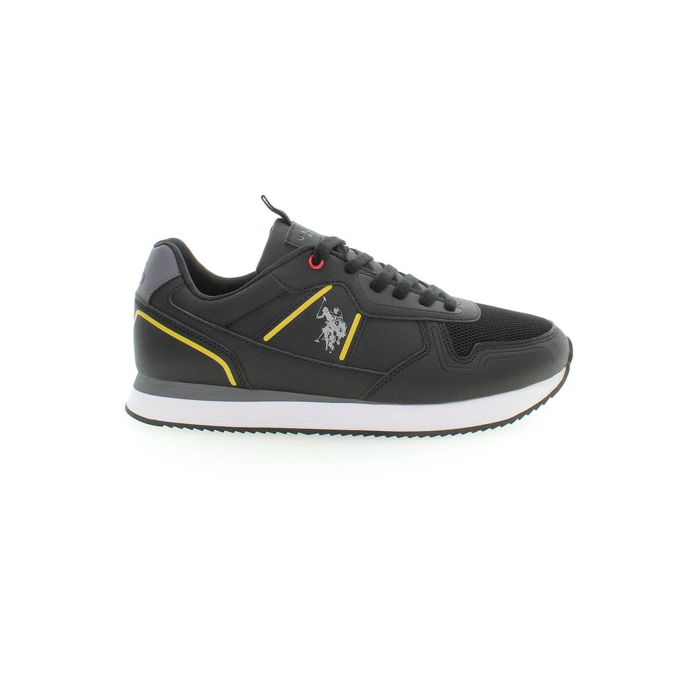 U.S. POLO ASSN. Nero Polyurethane Men Sneaker - Luxe Nova