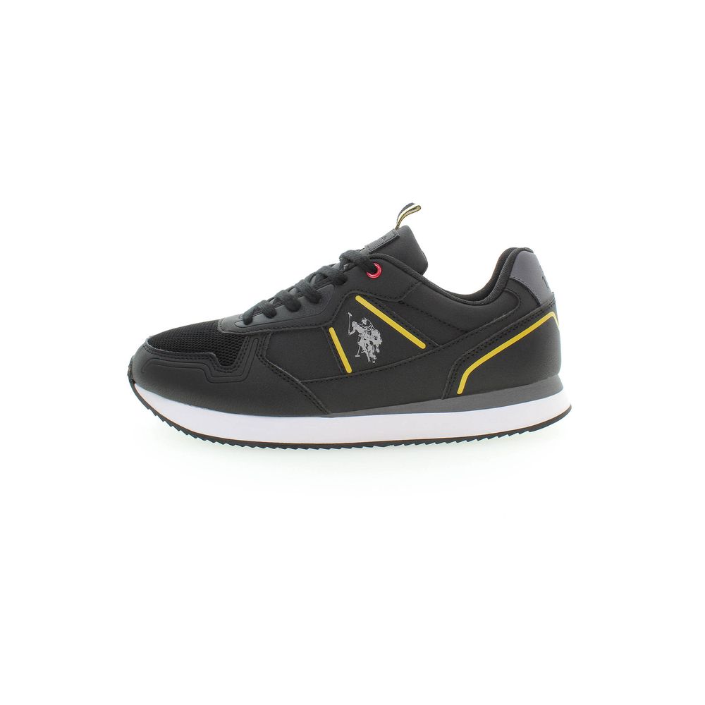 U.S. POLO ASSN. Nero Polyurethane Men Sneaker - Luxe Nova