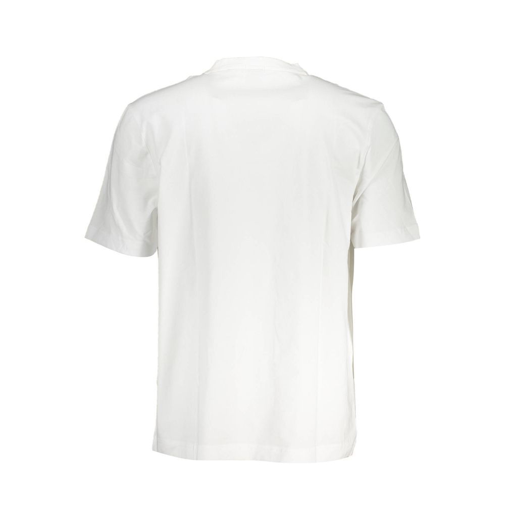 Hugo Boss White Organic Cotton Men's T-Shirt - Luxe Nova