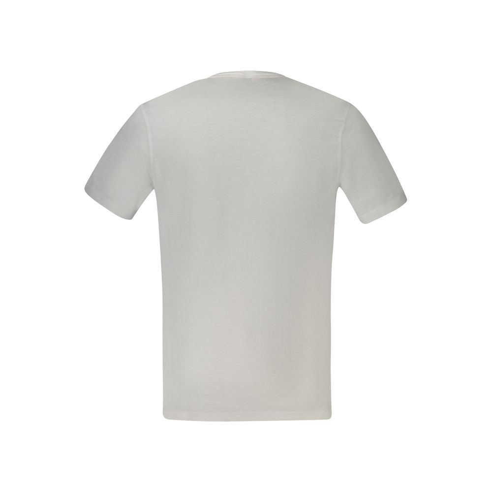 Hugo Boss White Cotton Mens T-Shirt - Luxe Nova