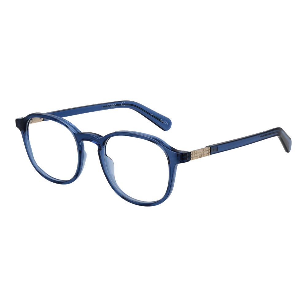 Guess Blue Plastic & Metal Glasses (Frames) - Luxe Nova