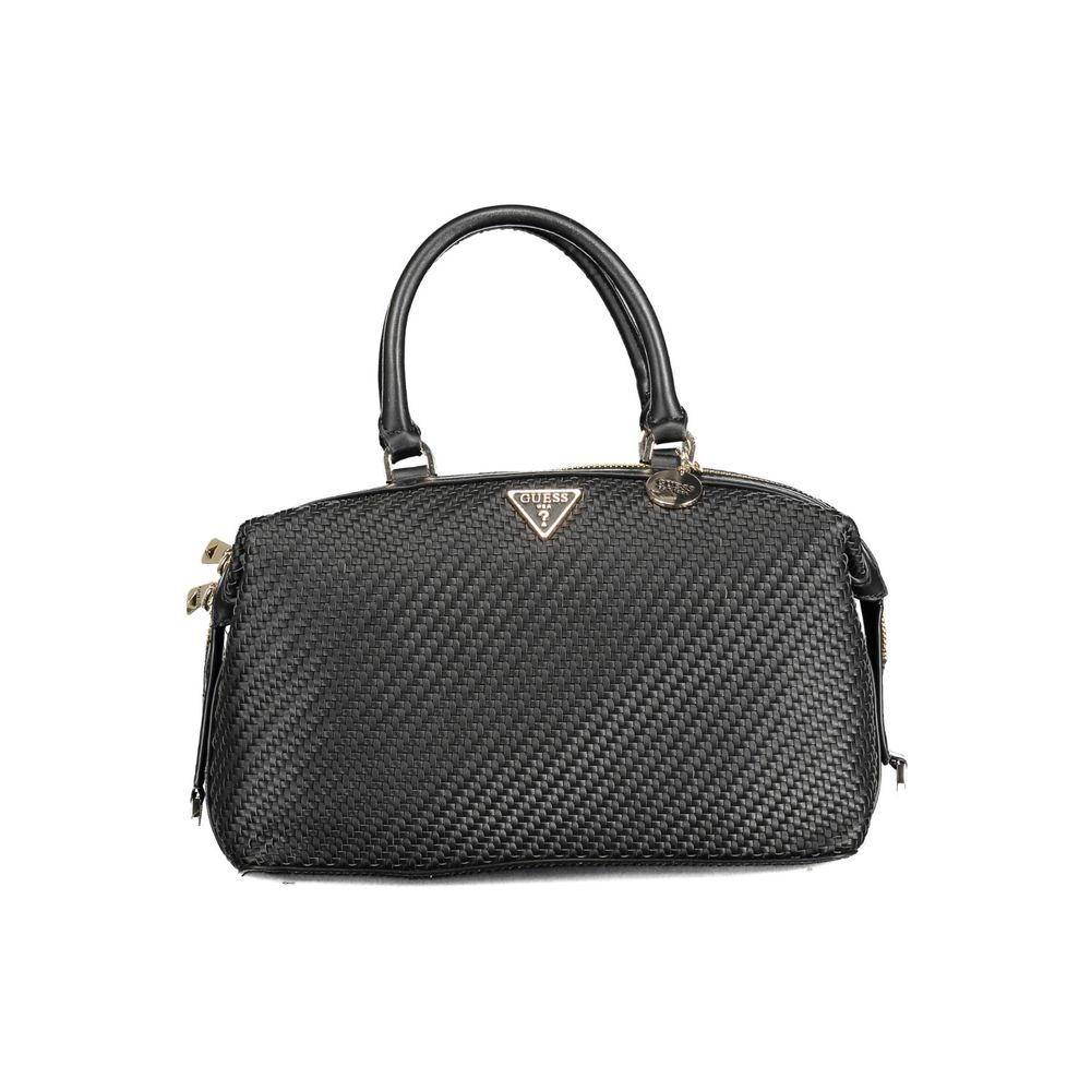 Guess Jeans Nero Poliuretano Women Handbag - Luxe Nova