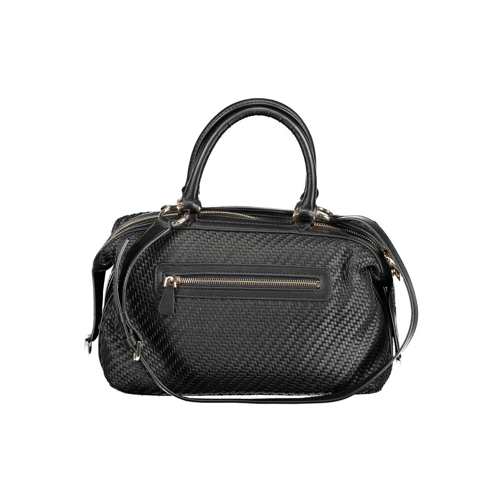 Guess Jeans Nero Poliuretano Women Handbag - Luxe Nova