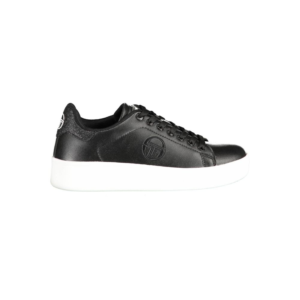 Sergio Tacchini Black Polyurethane Women Sneaker - Luxe Nova