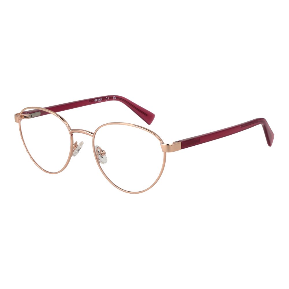 Guess Rose Gold Metal Glasses (Frames) - Luxe Nova