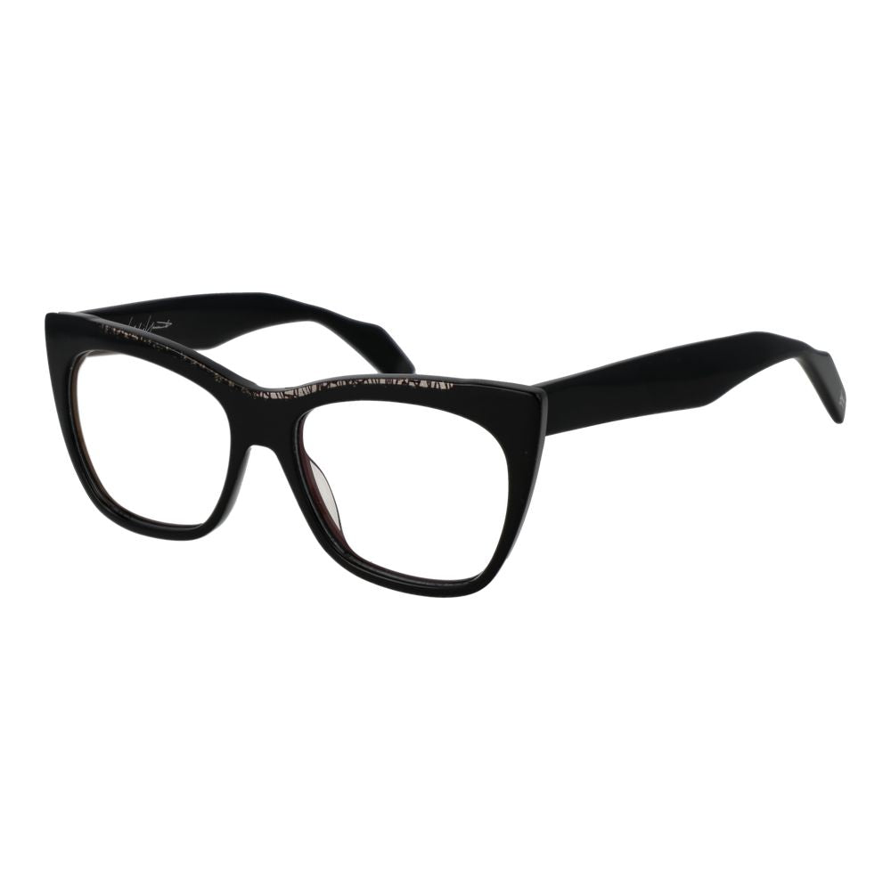 Yohji Yamamoto Black Plastic Glasses (Frames) - Luxe Nova