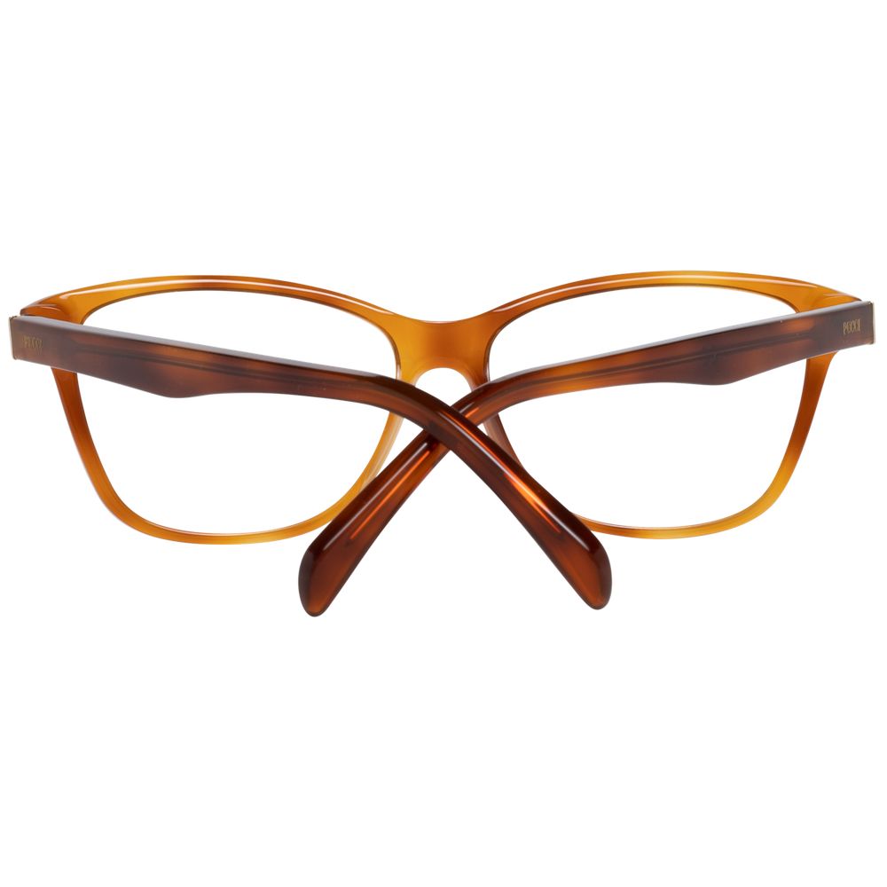 Emilio Pucci Brown Plastic Glasses (Frames) - Luxe Nova
