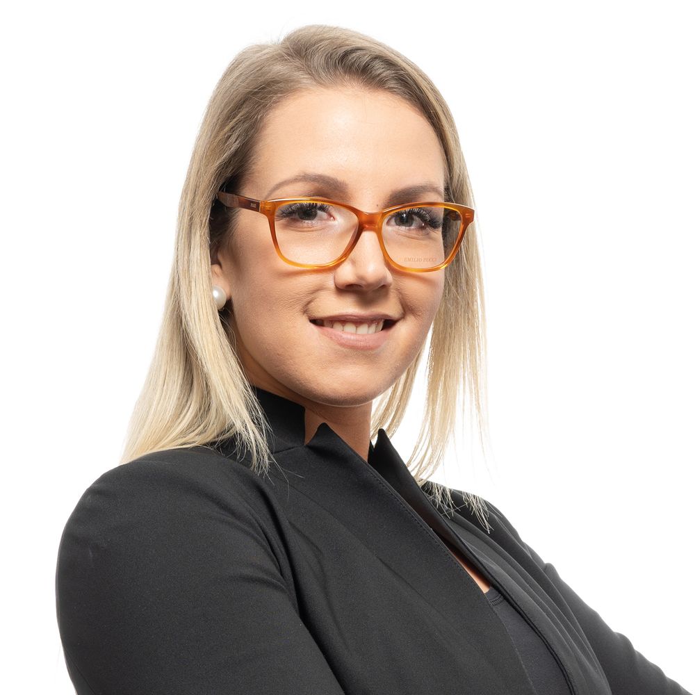 Emilio Pucci Brown Plastic Glasses (Frames) - Luxe Nova