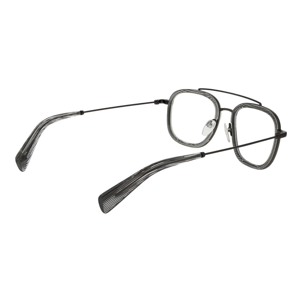 Yohji Yamamoto Gray Plastic Glasses (Frames) - Luxe Nova