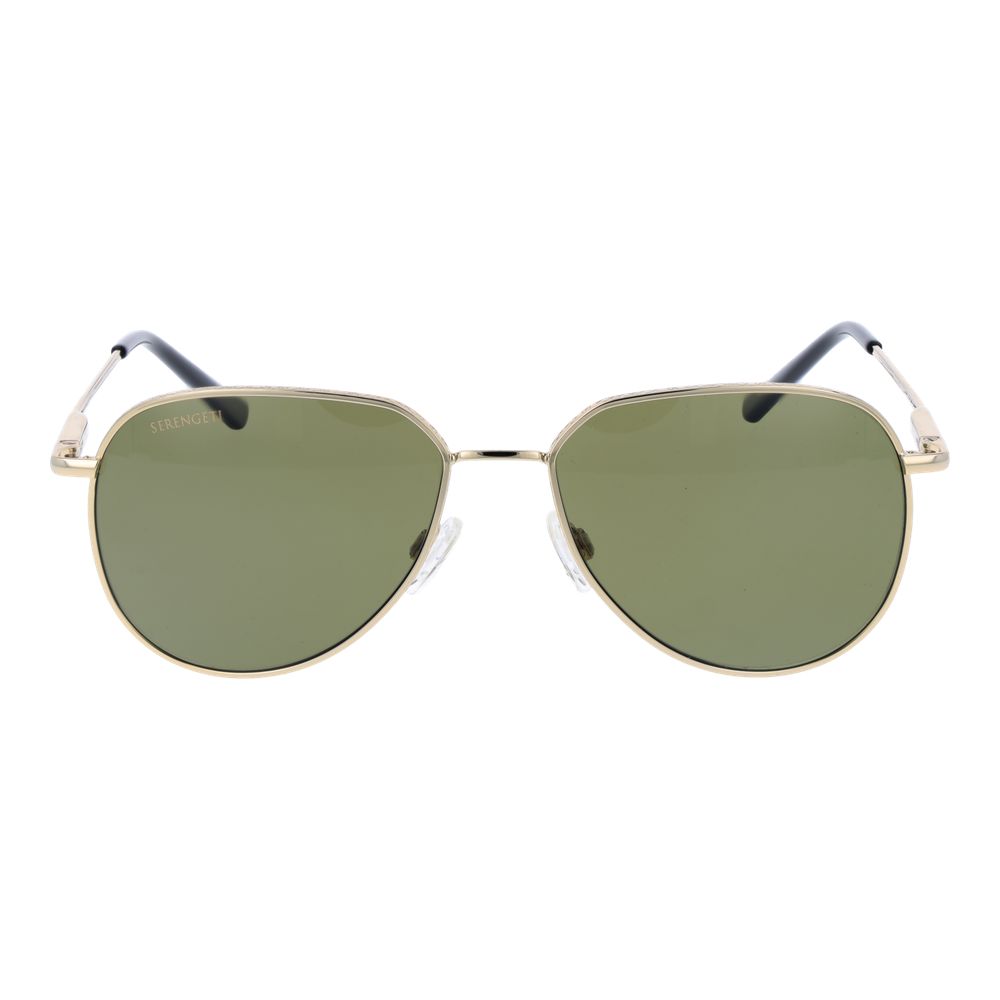 Serengeti Gold Plastic Sunglasses - Luxe Nova