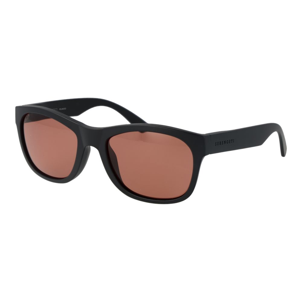 Serengeti Black Plastic Sunglasses - Luxe Nova