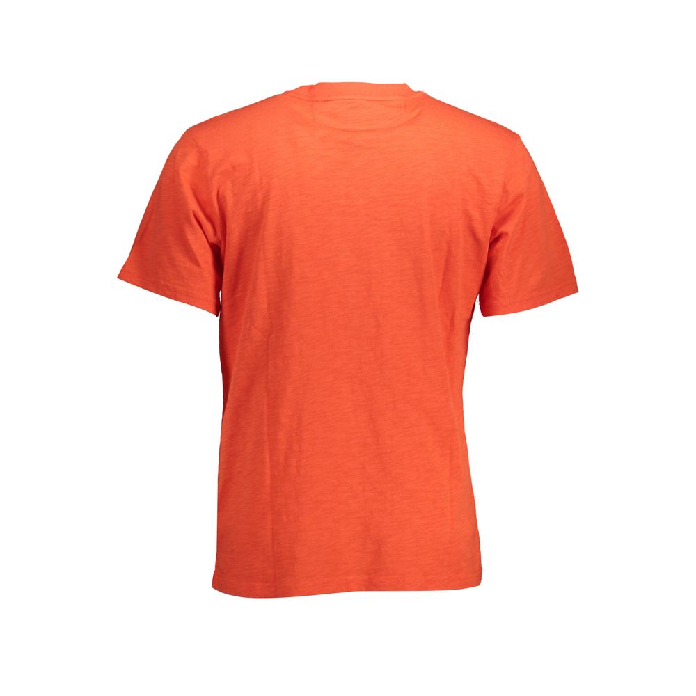 La Martina Red Cotton Men's T-Shirt - Luxe Nova