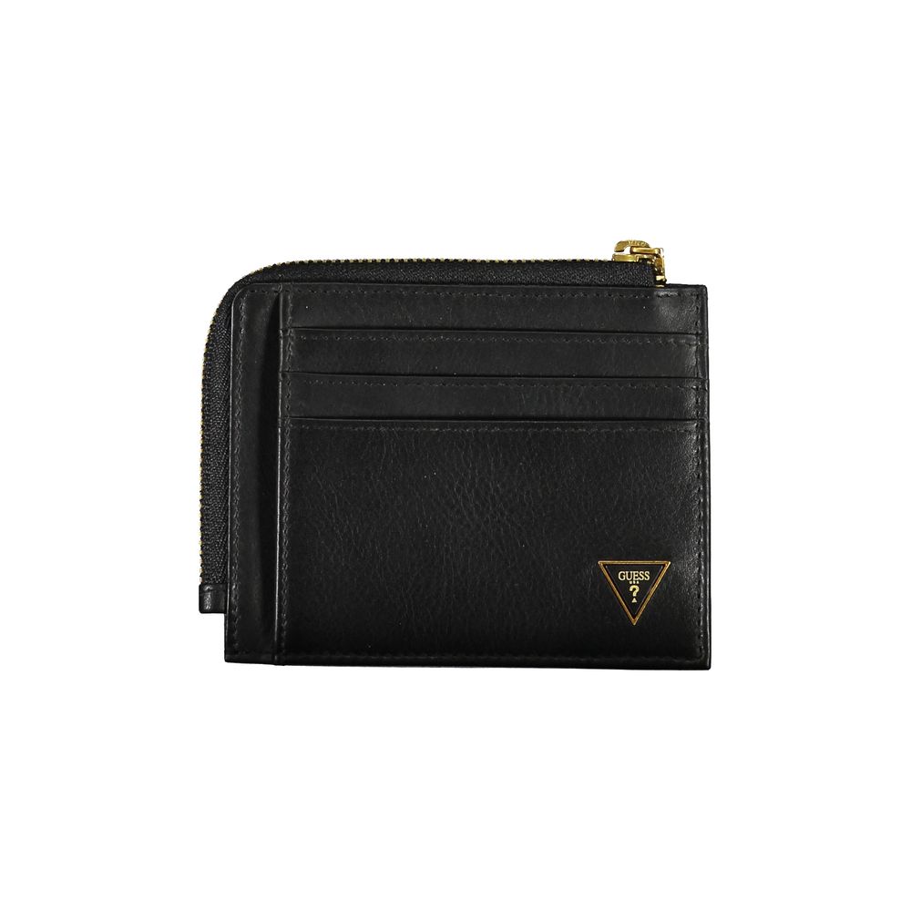 Guess Jeans Nero Leather Men Wallet - Luxe Nova