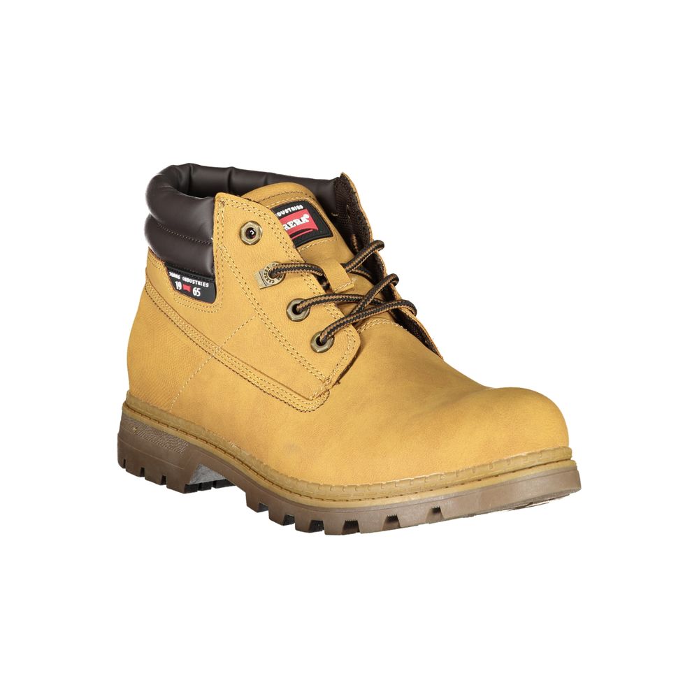 Carrera Giallo Polyurethane Men's Ankle Boot - Luxe Nova