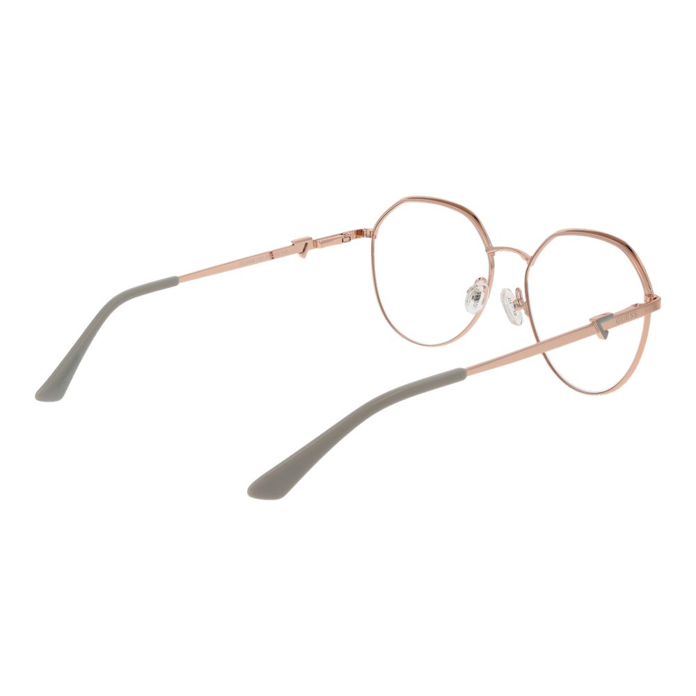 Guess Rose Gold Metal Glasses (Frames) - Luxe Nova