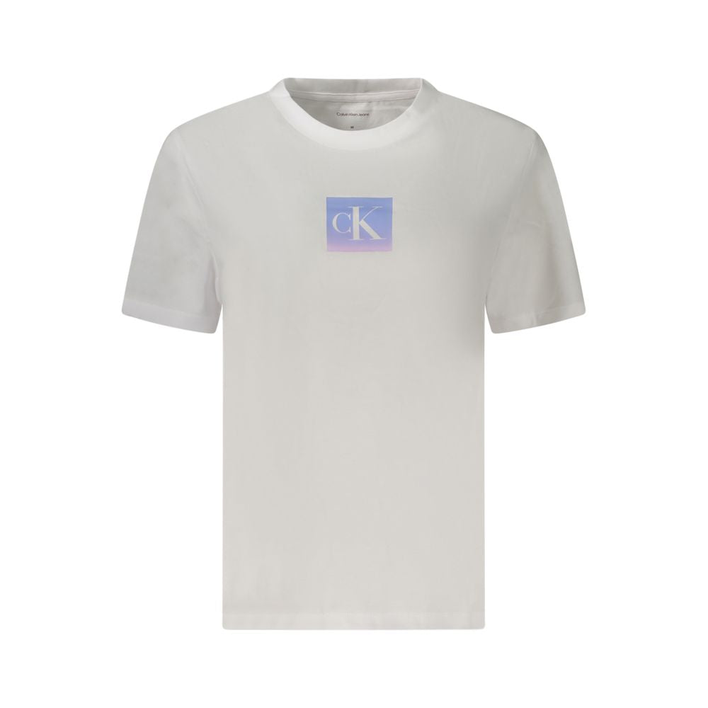 Calvin Klein Bianco Cotton Women T-Shirt - Luxe Nova