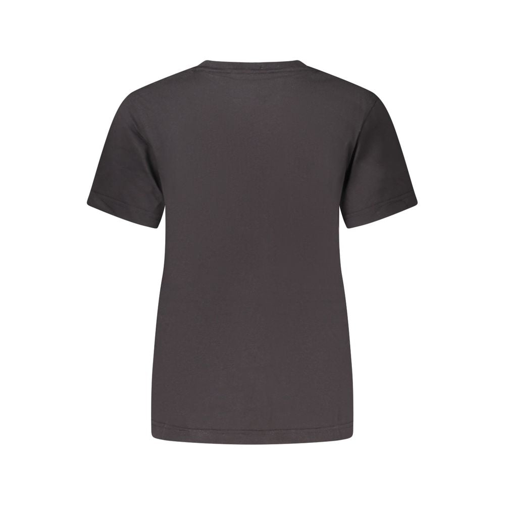 Calvin Klein Black Cotton Women T-Shirt - Luxe Nova