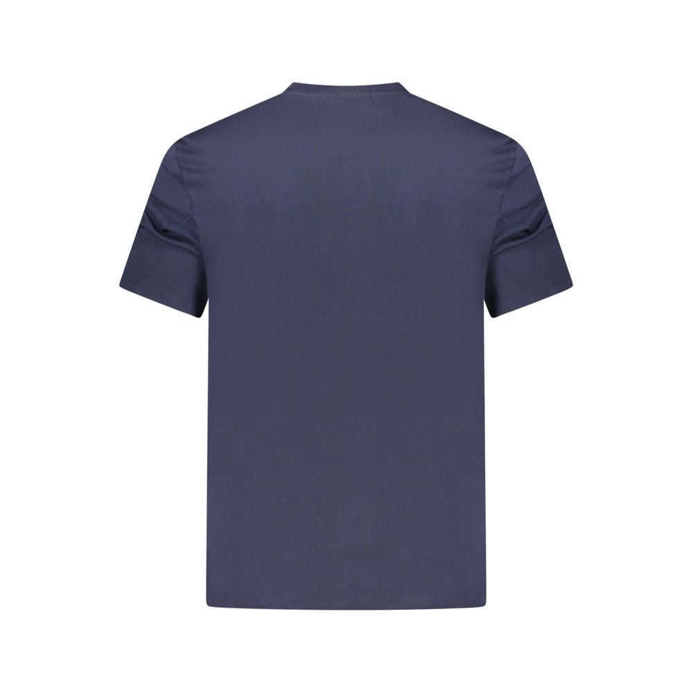 Calvin Klein Blue Cotton Men's T-Shirt - Luxe Nova
