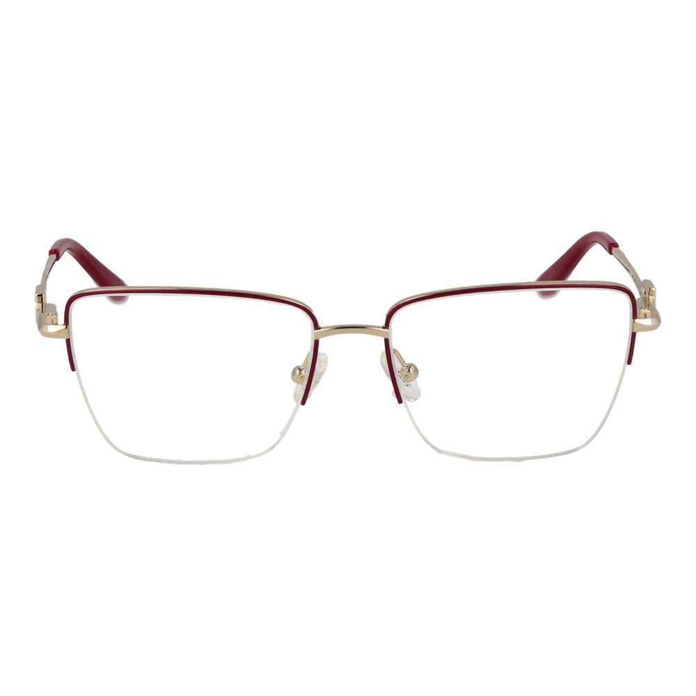 Guess Burgundy Metal Glasses (Frames) - Luxe Nova