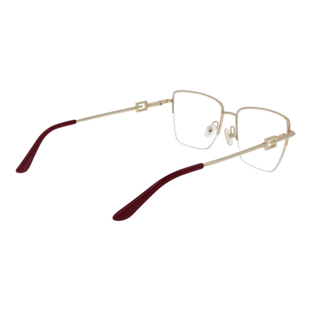 Guess Burgundy Metal Glasses (Frames) - Luxe Nova