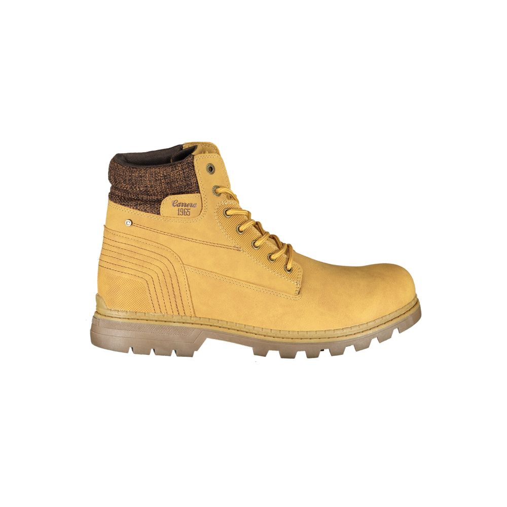 Carrera Giallo Poliestere Mens Stivaletto - Luxe Nova
