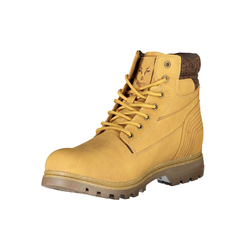 Carrera Giallo Poliestere Mens Stivaletto - Luxe Nova