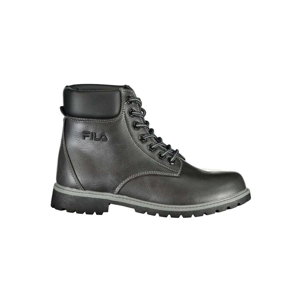 Fila Black Polyurethane Women Ankle Boot - Luxe Nova