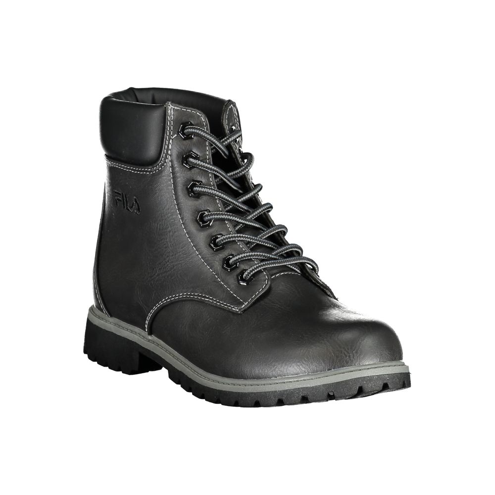 Fila Black Polyurethane Women Ankle Boot - Luxe Nova