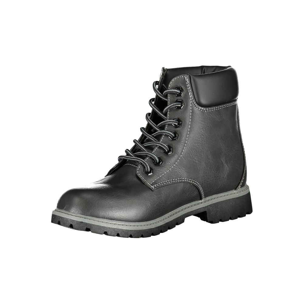 Fila Black Polyurethane Women Ankle Boot - Luxe Nova