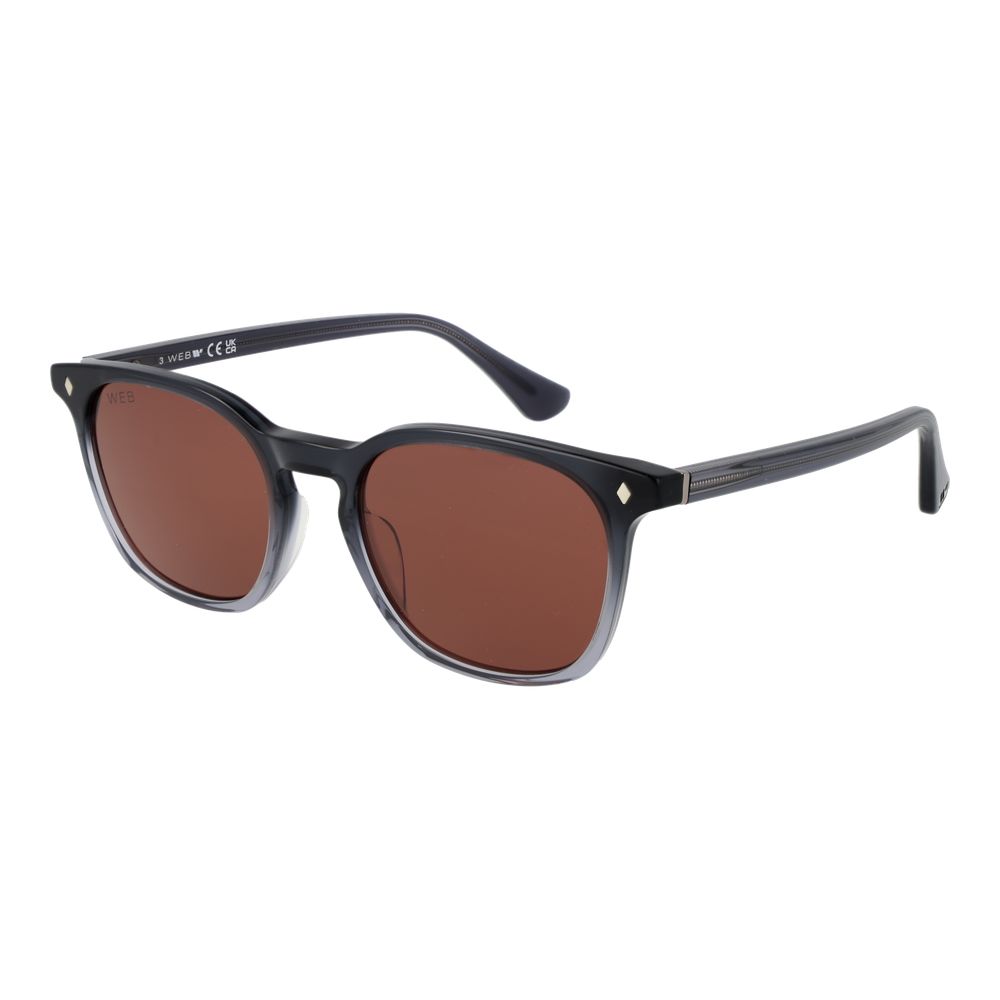 Web Gray Acetate Sunglasses - Luxe Nova