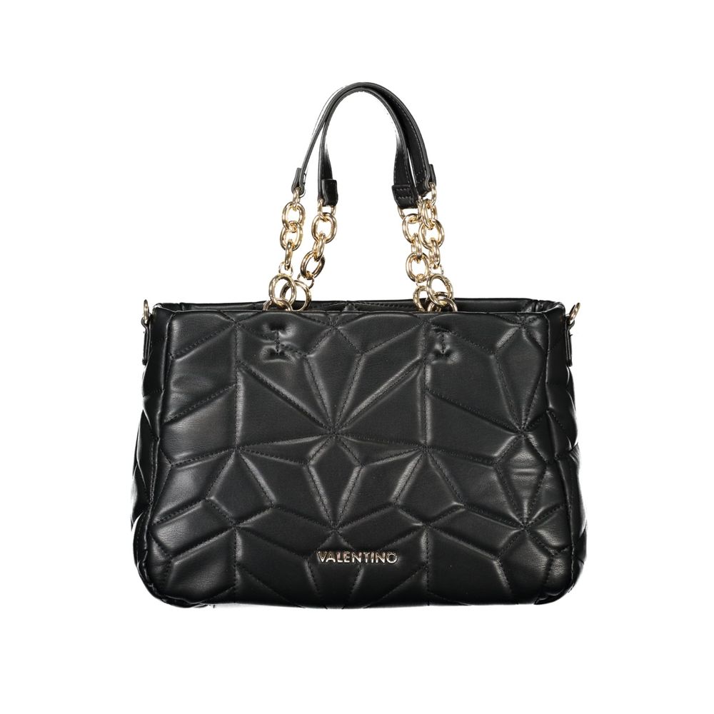 Mario Valentino Nero Poliuretano Women Handbag - Luxe Nova