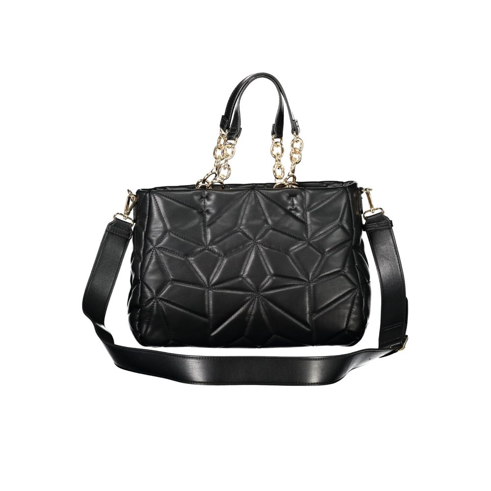 Mario Valentino Nero Poliuretano Women Handbag - Luxe Nova
