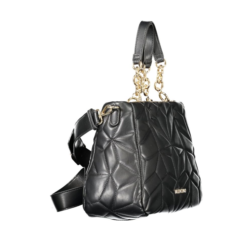 Mario Valentino Nero Poliuretano Women Handbag - Luxe Nova