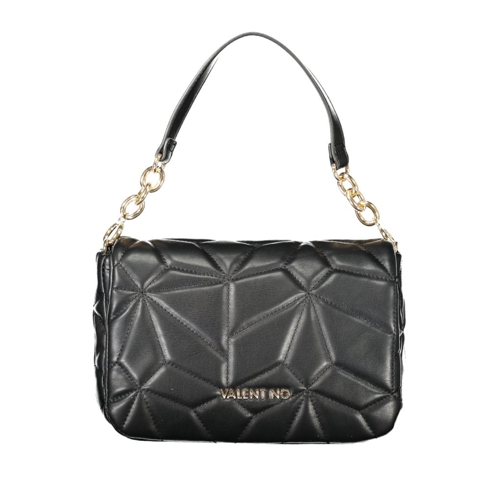 Mario Valentino Nero Poliuretano Women Shoulder Bag - Luxe Nova