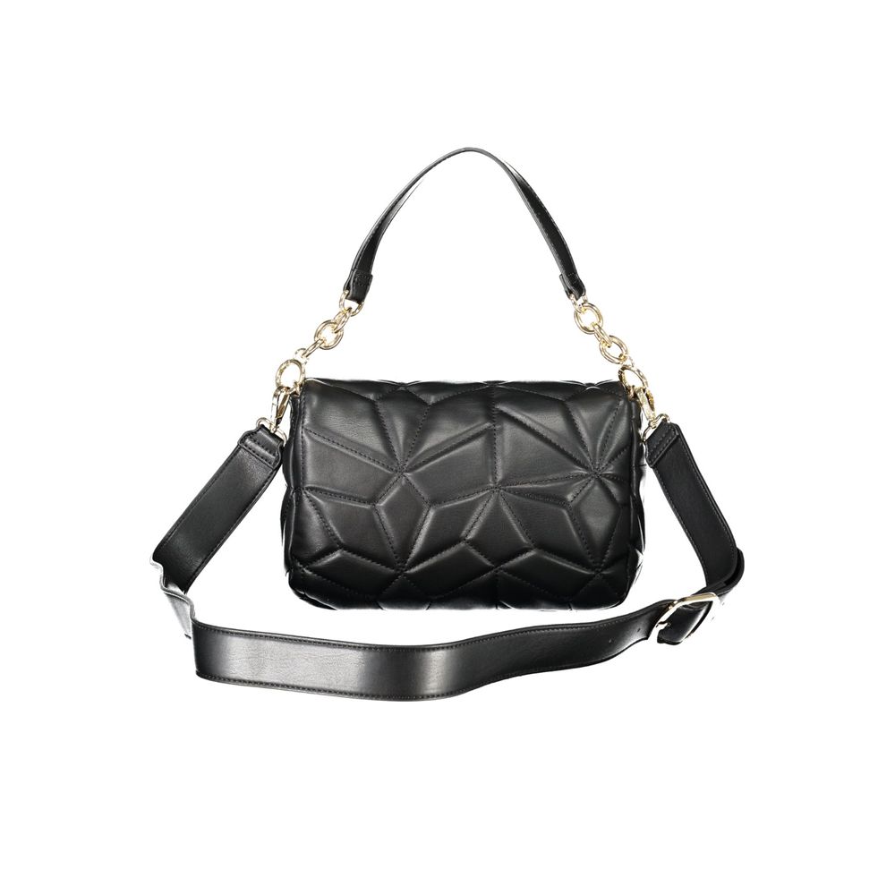 Mario Valentino Nero Poliuretano Women Shoulder Bag - Luxe Nova