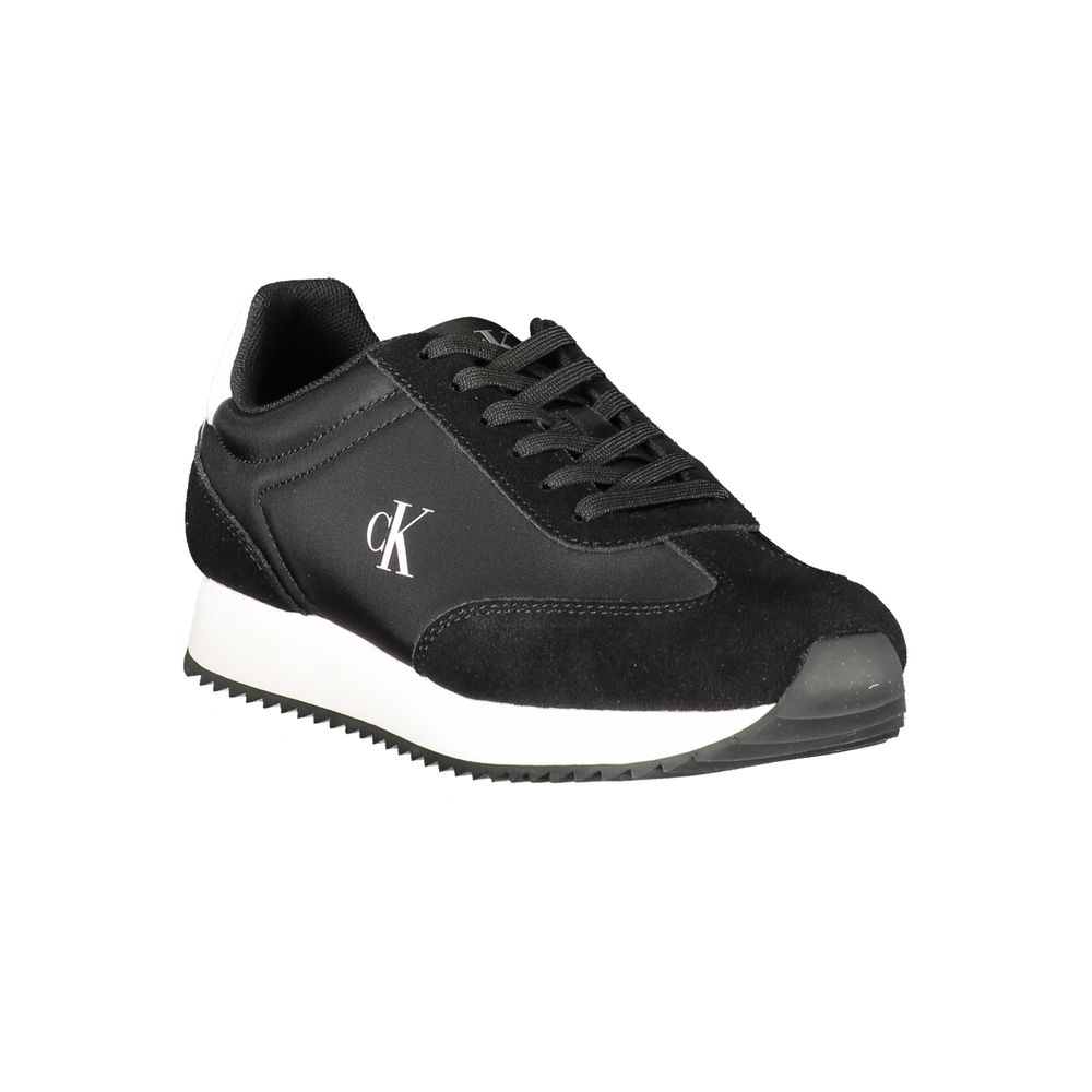 Calvin Klein Nero Leather Women Sneaker - Luxe Nova