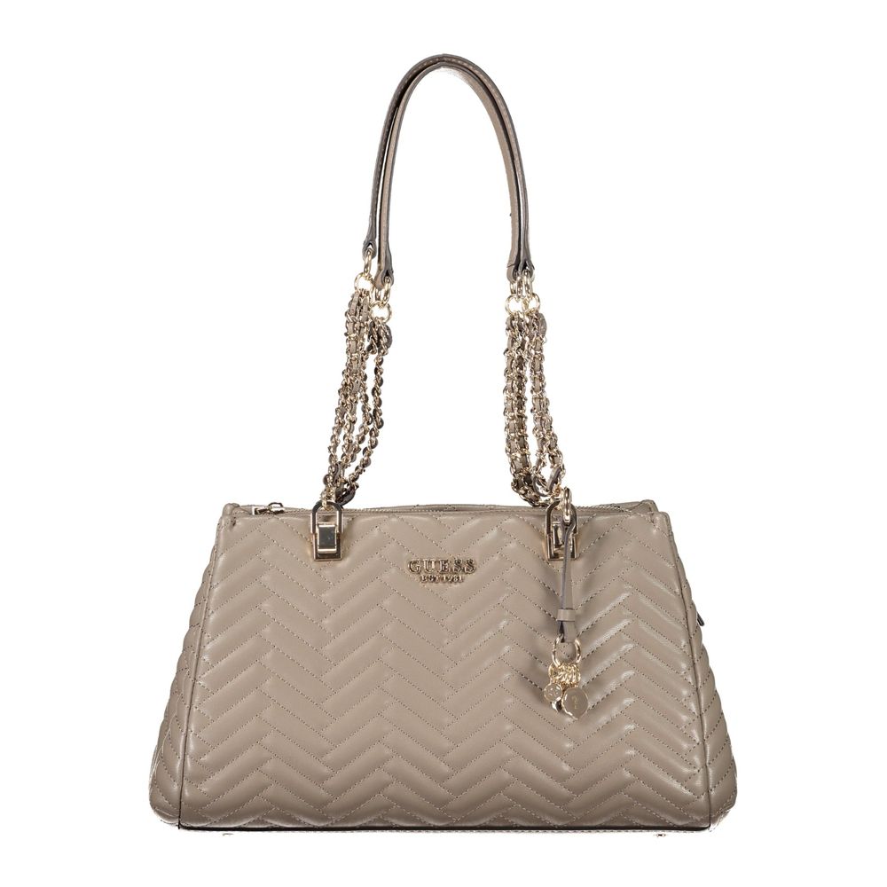 Guess Jeans Marrone Polyurethane Women Handbag - Luxe Nova