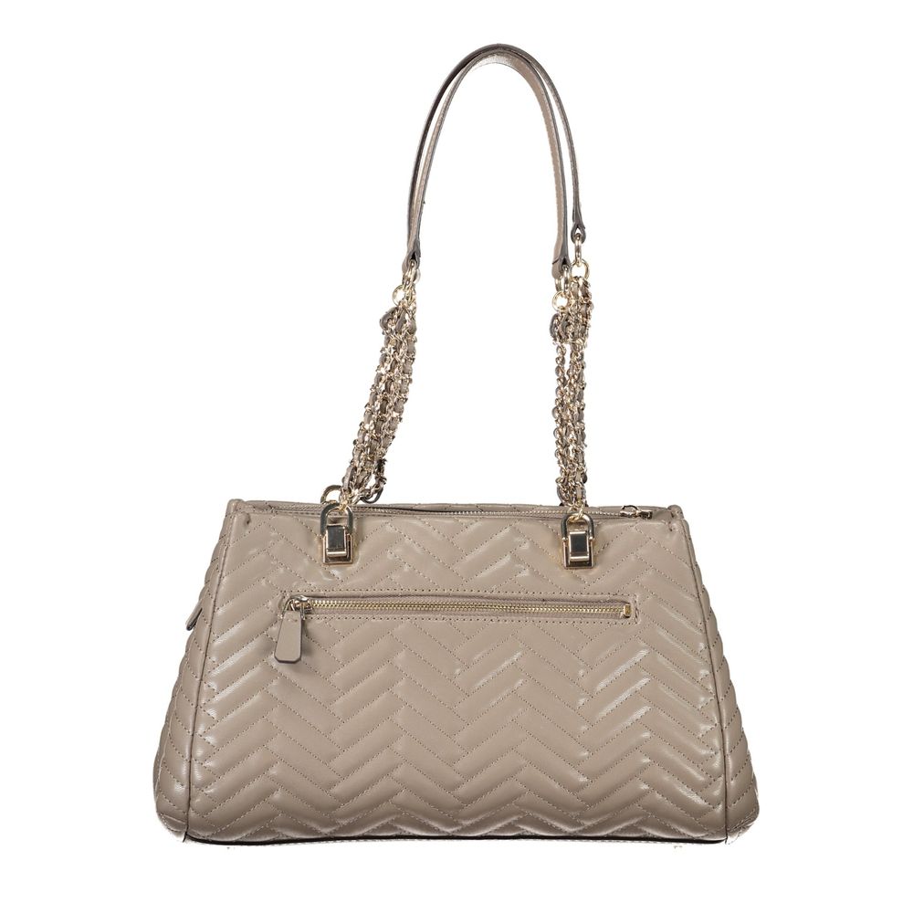 Guess Jeans Marrone Polyurethane Women Handbag - Luxe Nova