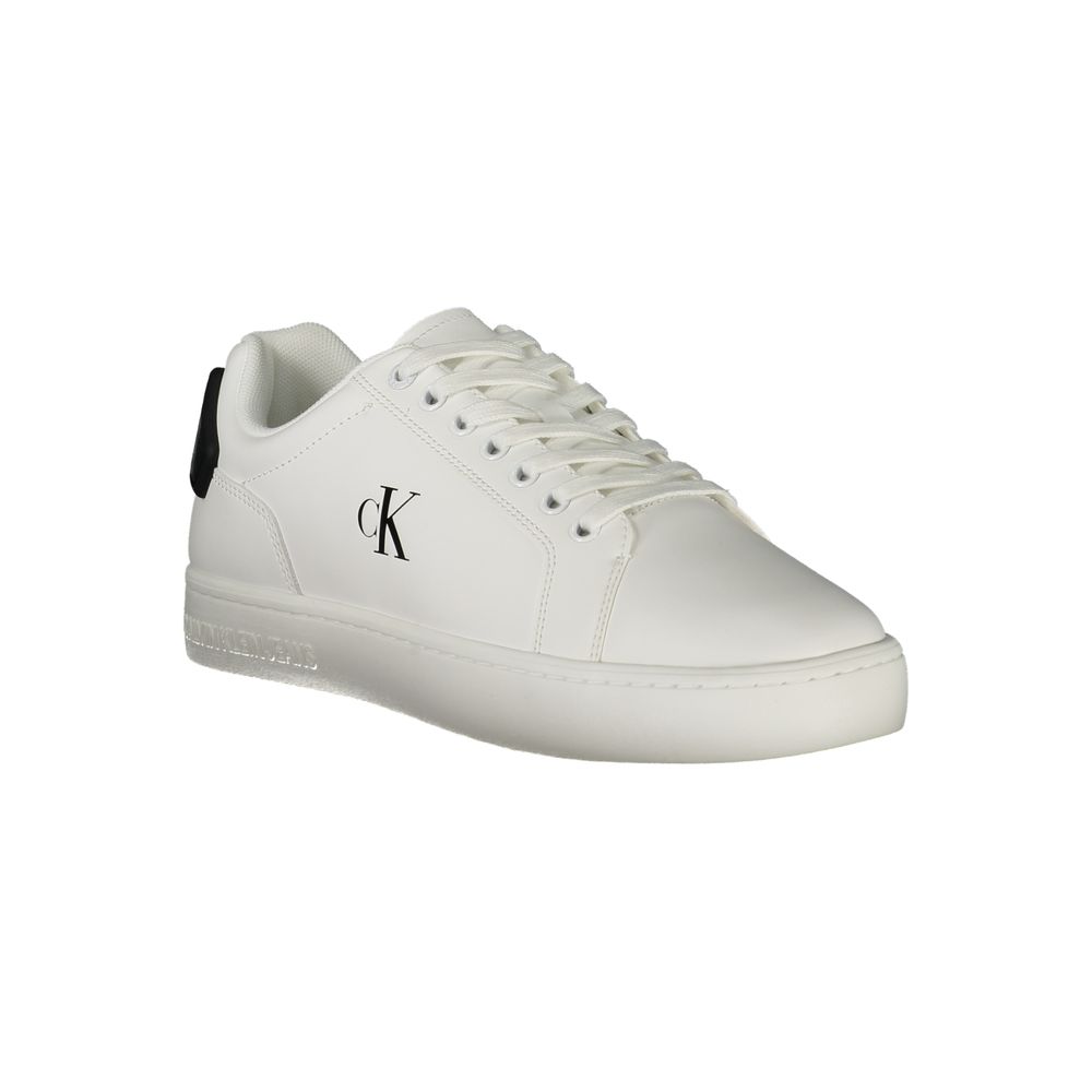 Calvin Klein Bianco Poliuretano Men Sneaker - Luxe Nova