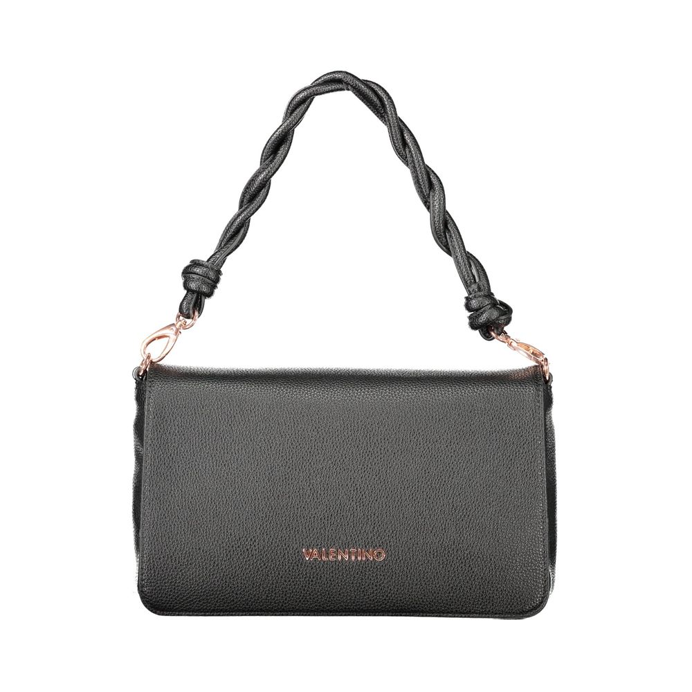 Mario Valentino Nero Polyurethane Women Handbag - Luxe Nova