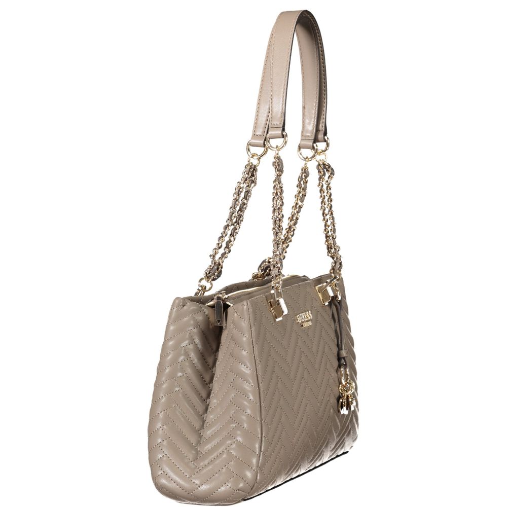 Guess Jeans Marrone Polyurethane Women Handbag - Luxe Nova