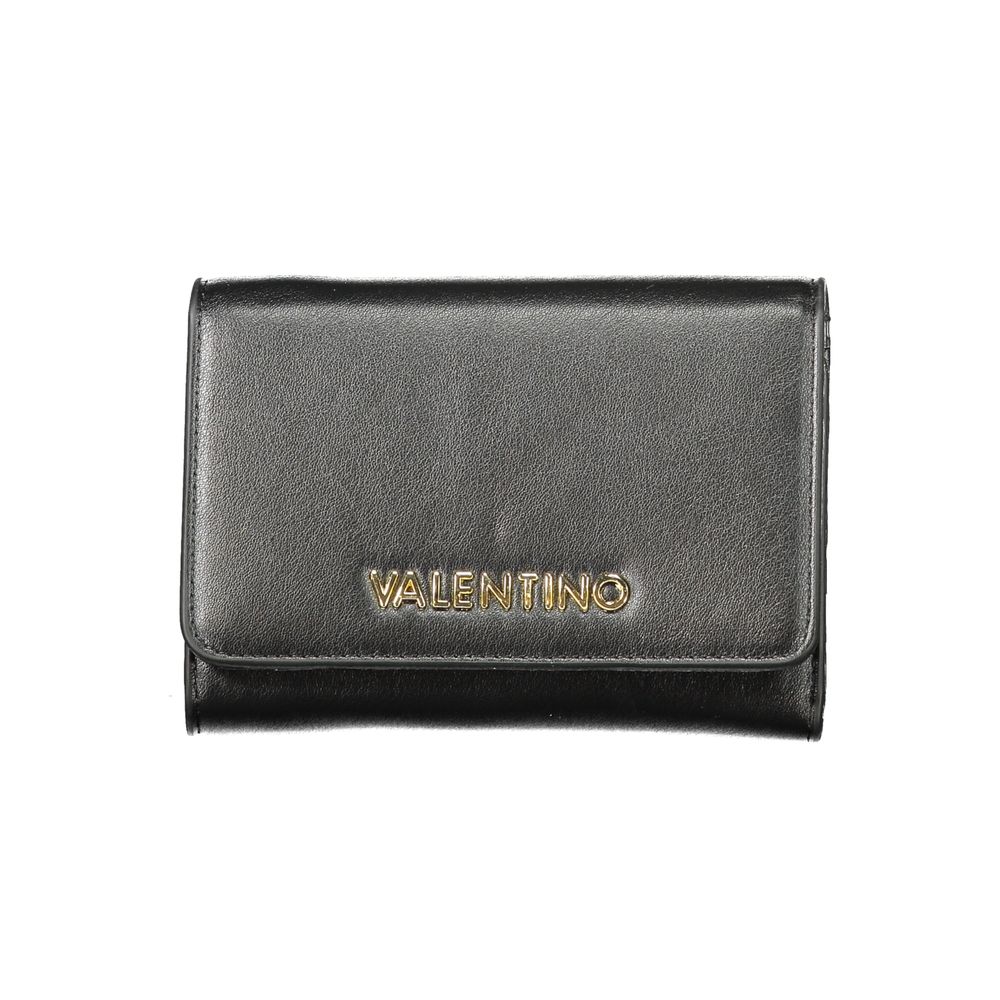 Mario Valentino Nero Polyurethane Woman Wallet - Luxe Nova