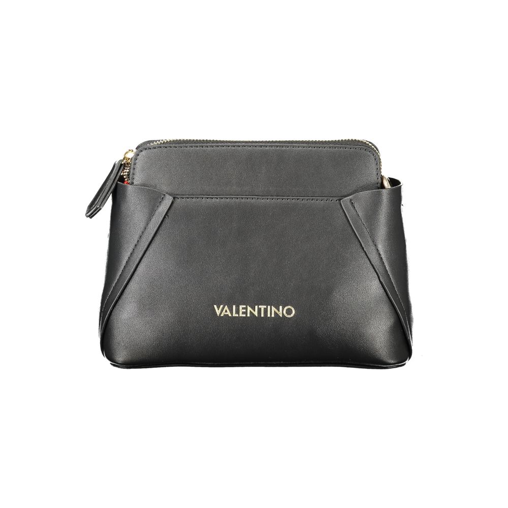 Mario Valentino Nero Polyurethane Women Shoulder Bag - Luxe Nova