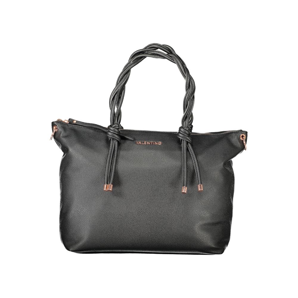 Mario Valentino Nero Poliuretano Women Handbag - Luxe Nova