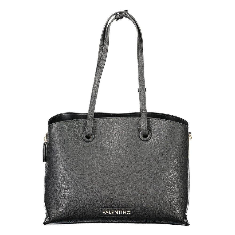 Mario Valentino Black Polyethylene Women Handbag - Luxe Nova