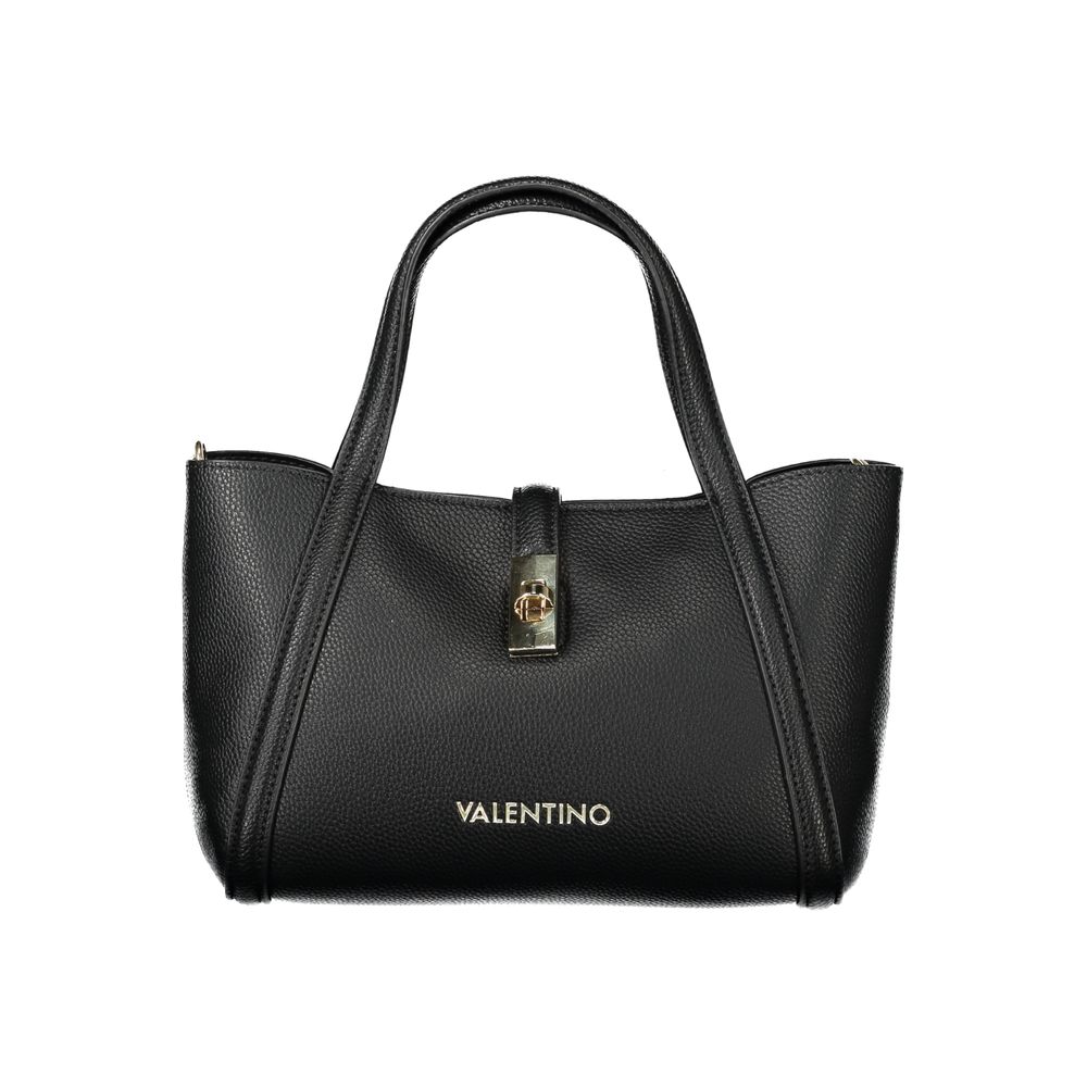 Mario Valentino Nero Poliurethane Women Handbag - Luxe Nova