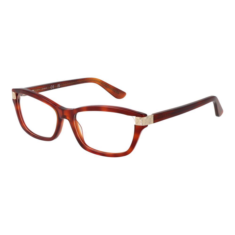 Guess Brown Plastic Glasses (Frames) - Luxe Nova