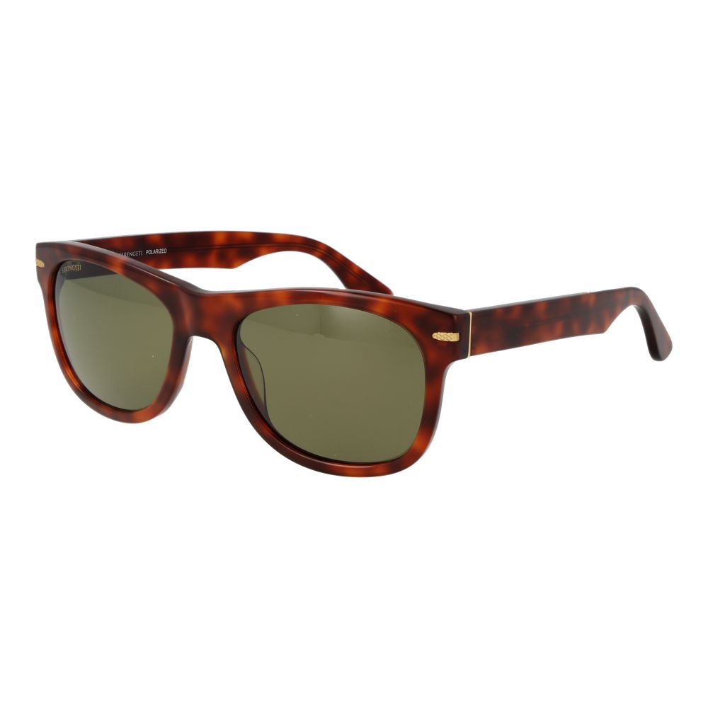Serengeti Brown Plastic Sunglasses - Luxe Nova