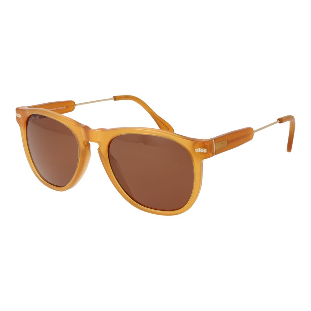 Serengeti Orange Plastic Sunglasses - Luxe Nova